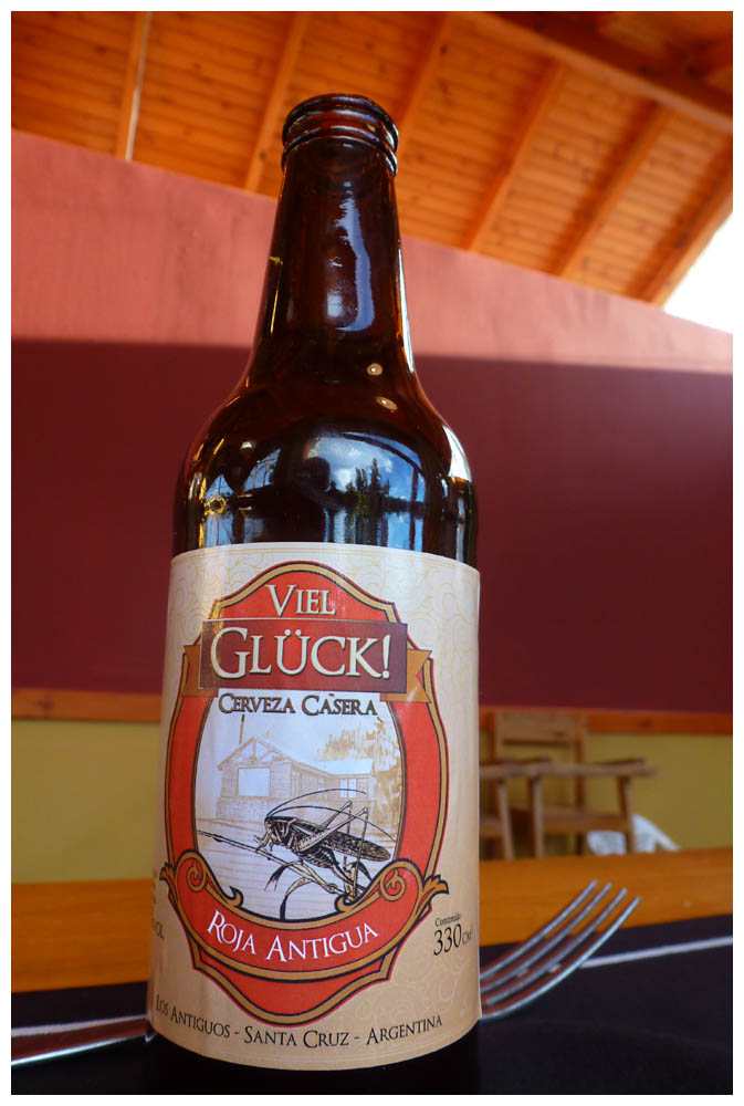 Patagonientour Viel Gluck Bier