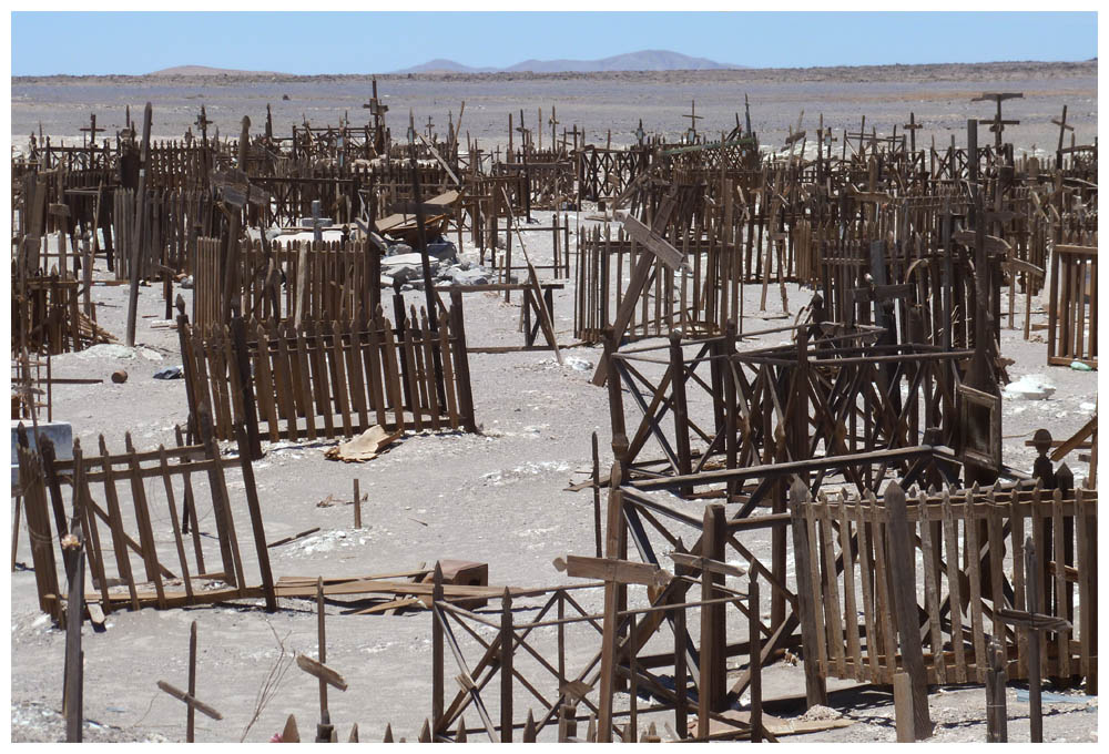 Alter Friedhof in der Atacama