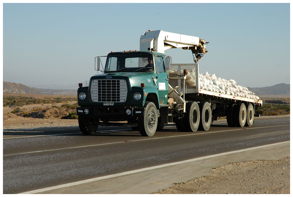 Panamericana bei Vallenar im Norden Chiles