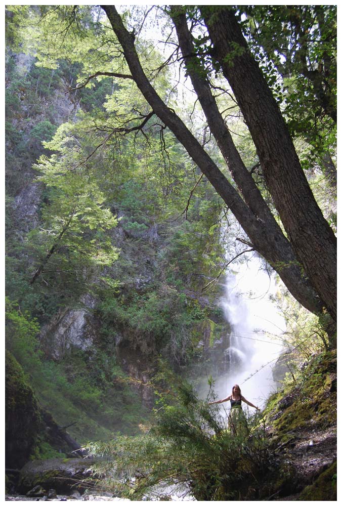 Cascada beim Lago Steffen