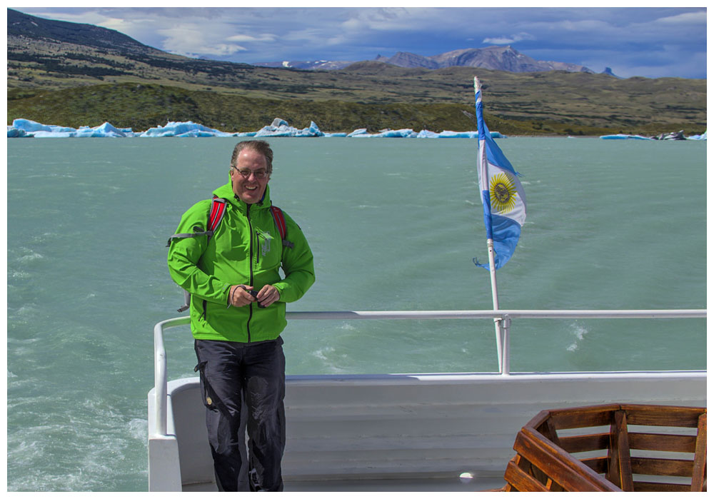 Bootsfahrt zum Viedma-Gletscher, Achim