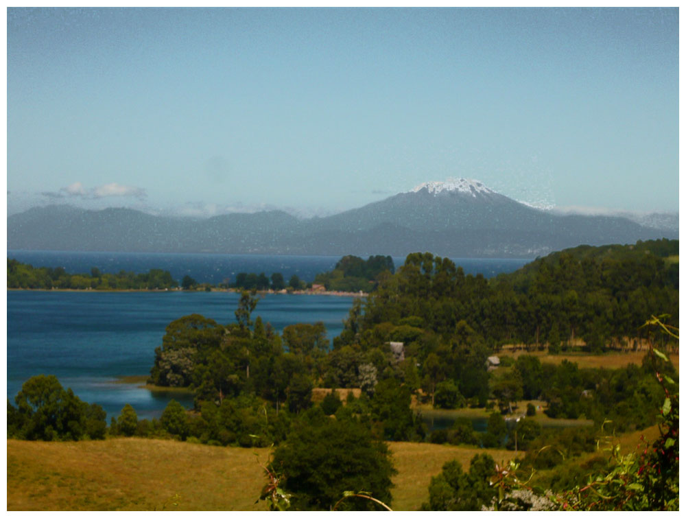 Calbuco von Puerto Octay aus